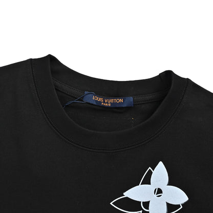 Louis Vuitton ghosting multi-label printed short sleeves