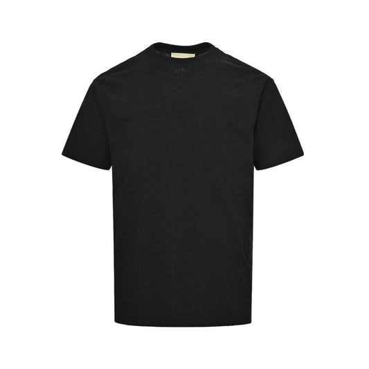 Gucci all-over GG presbyopia jacquard short sleeves