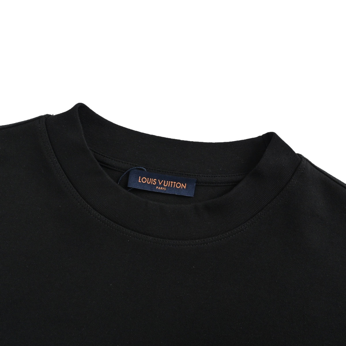 Louis Vuitton dark pattern four-leaf clover tatami embroidered logo long-sleeved T-shirt