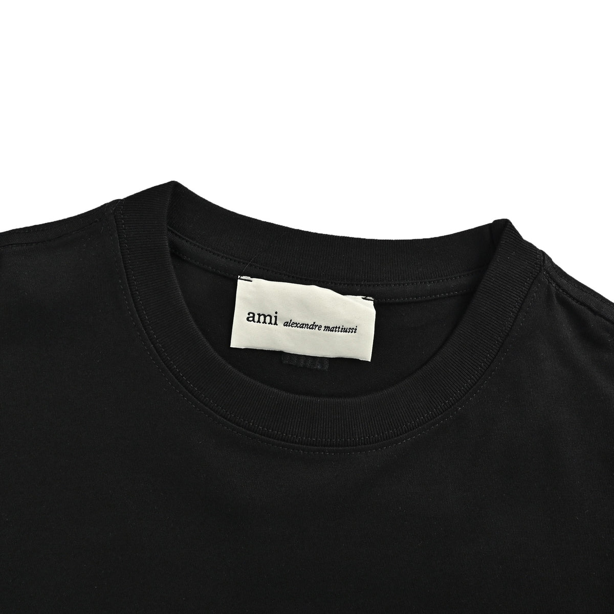 Ami Paris label print short sleeves