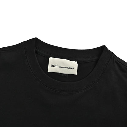 Ami Paris label print short sleeves
