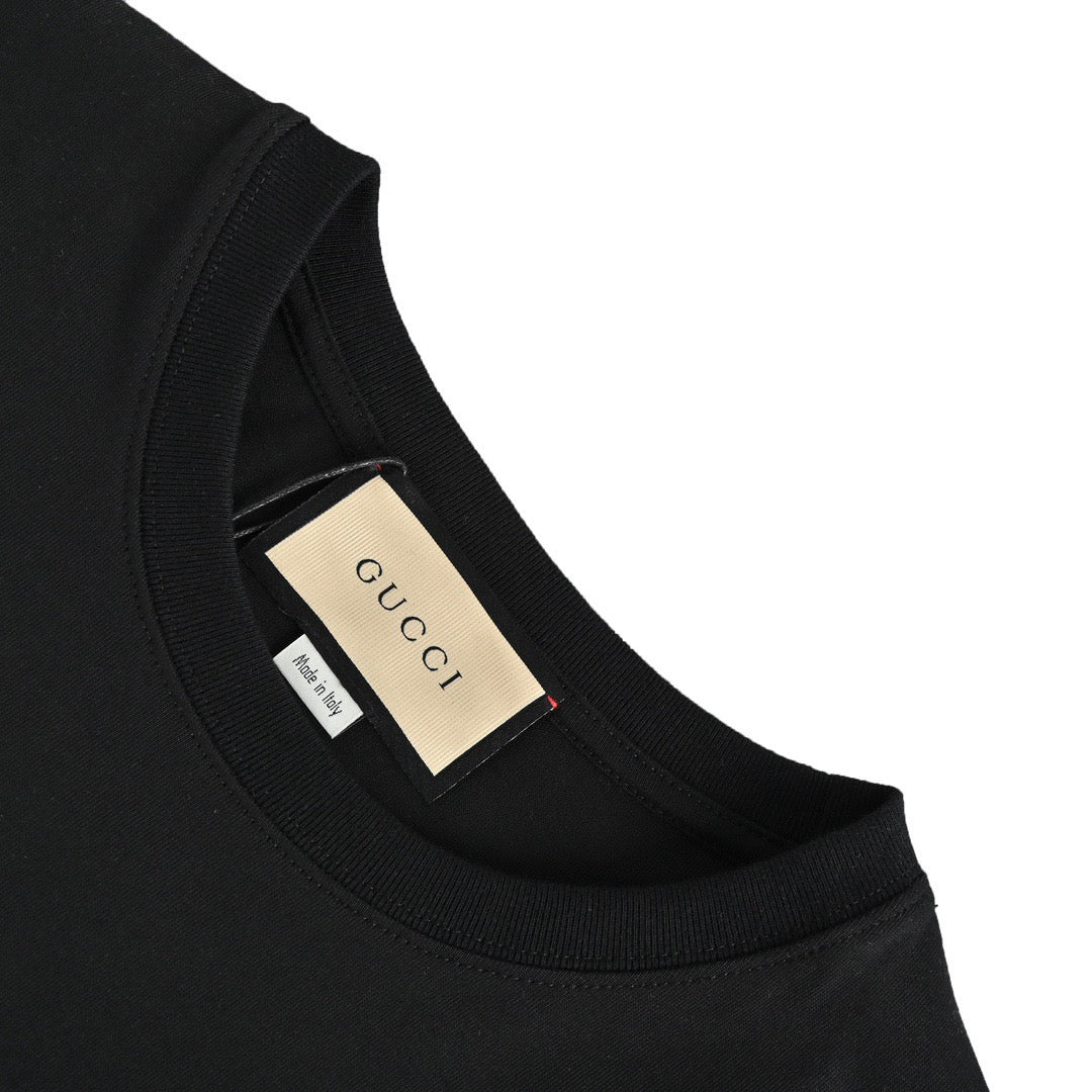 Gucci classic red and green letter printed short sleeves