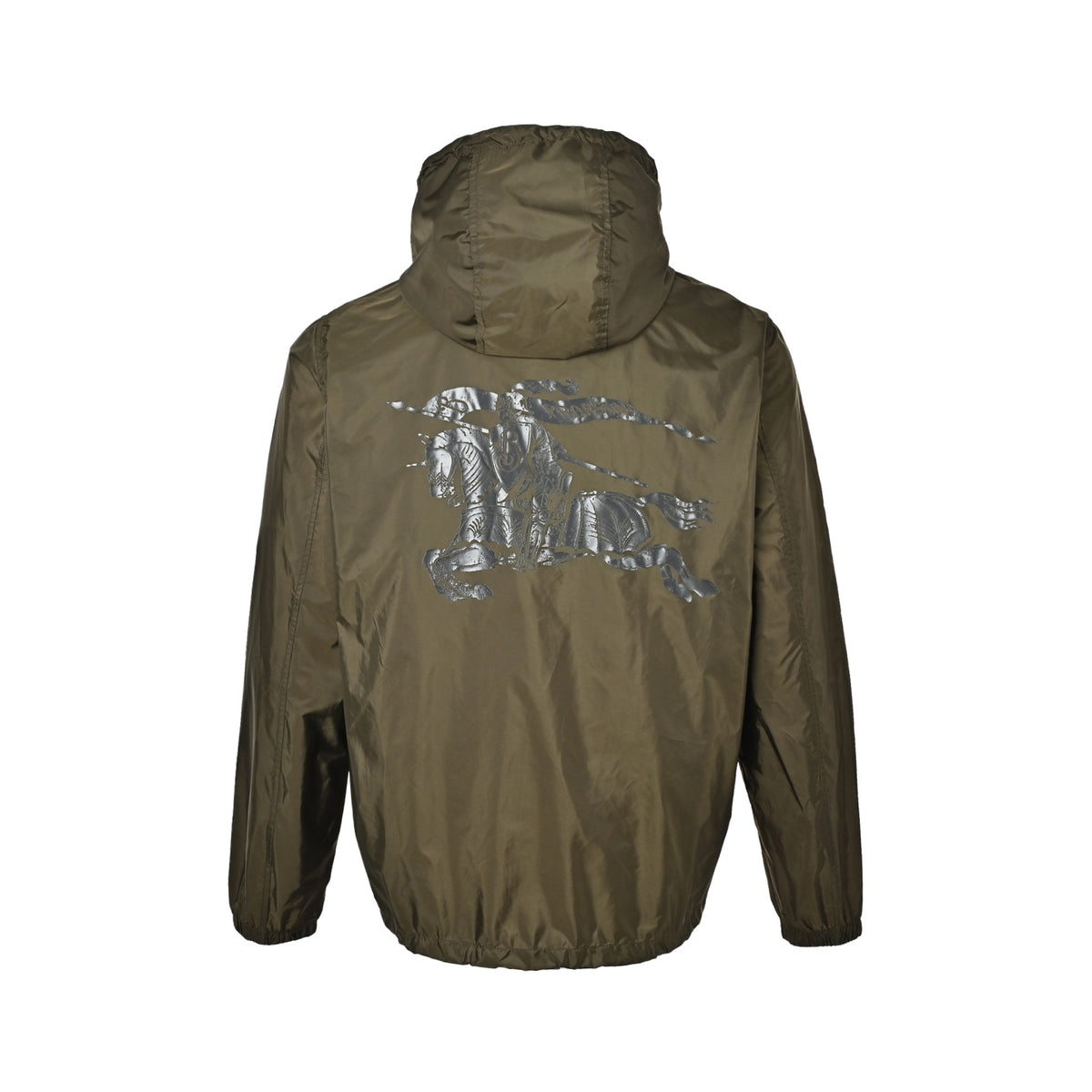 Burberry war horse print hooded jacket