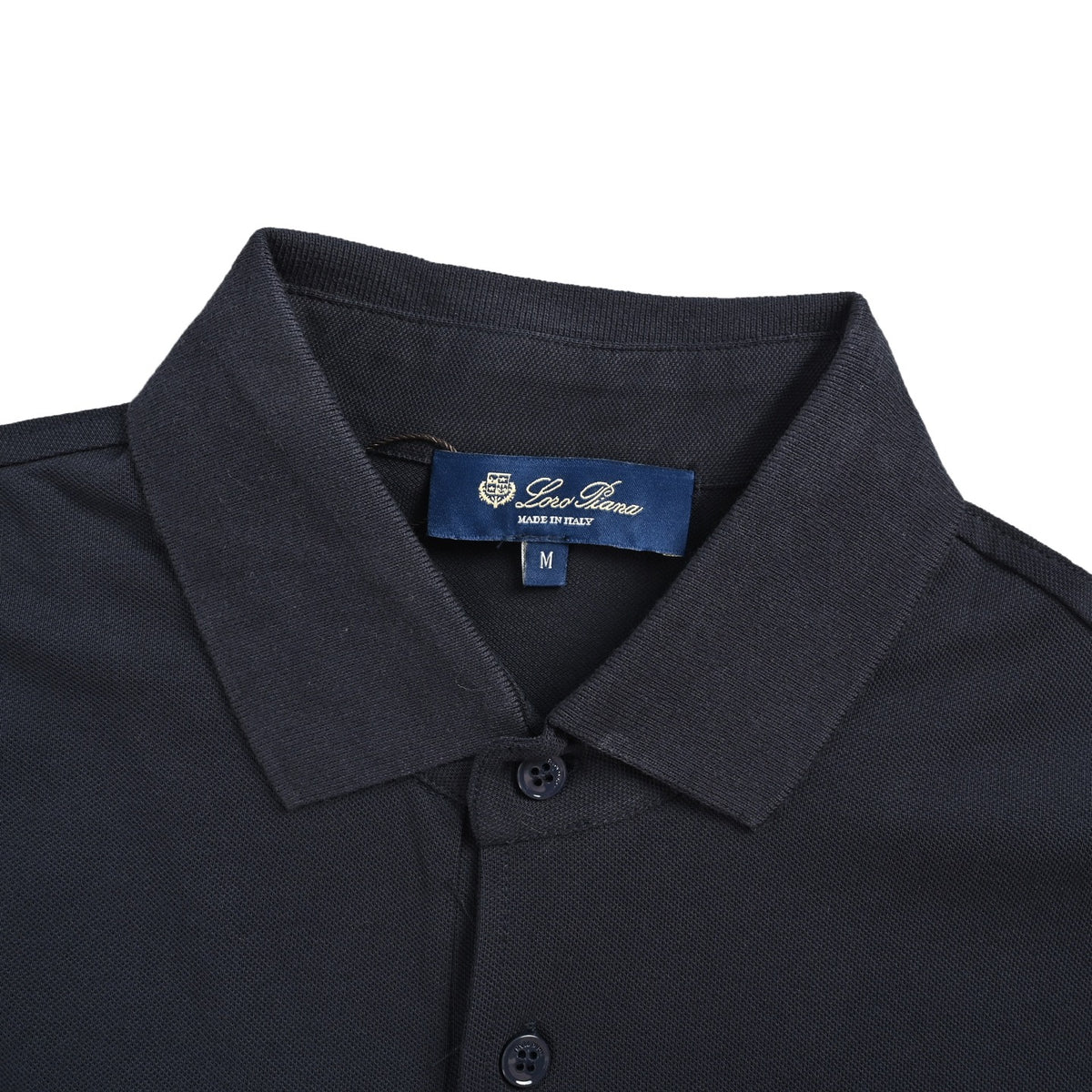 Loro Piana/LP Embroidered Logo Polo Short Sleeve