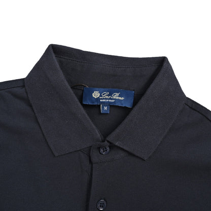 Loro Piana/LP Embroidered Logo Polo Short Sleeve