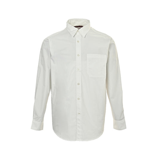 Gucci 25Fw back embroidered logo shirt