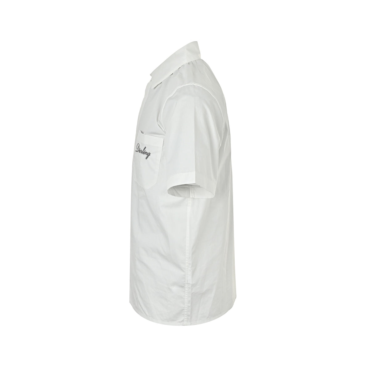 Dior pocket signature embroidered short-sleeved shirt