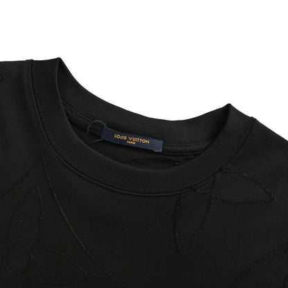 Louis Vuitton 25ss full-width presbyopia embroidered short sleeves