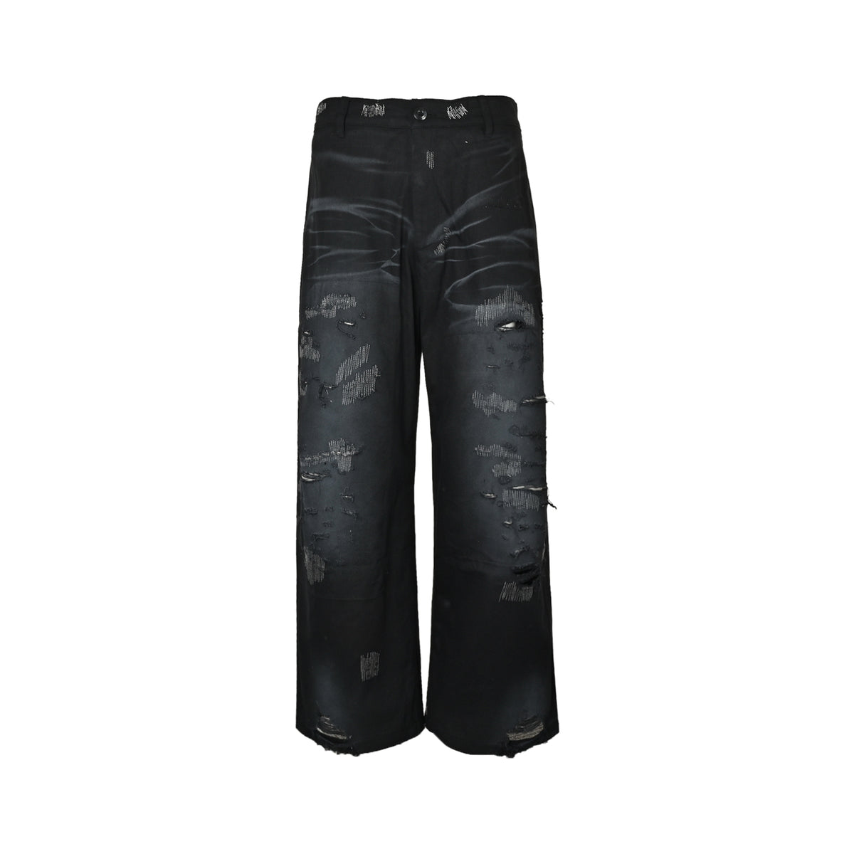 Acne Studios 1996 Collection Wasteland Destruction Wide Leg Jeans