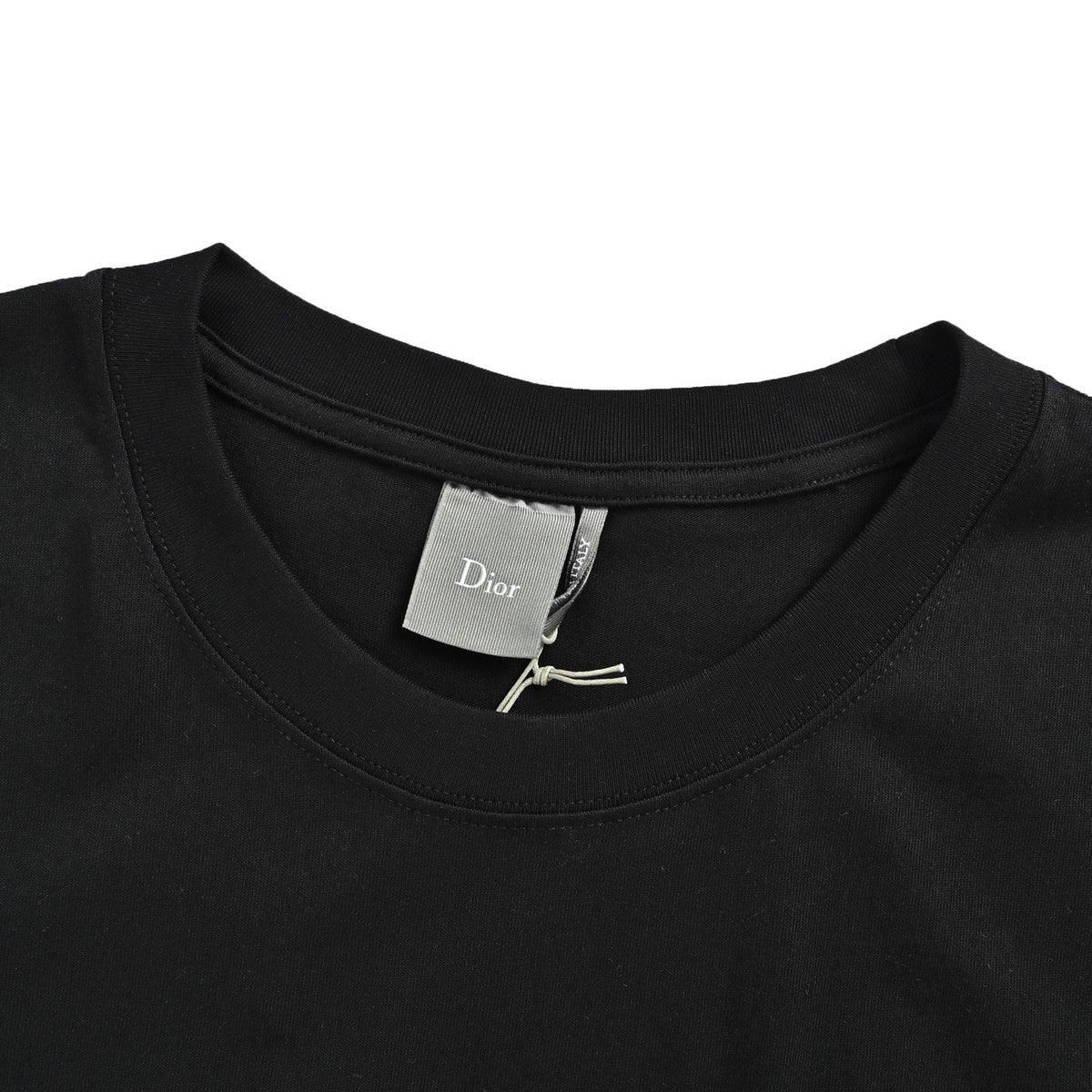 Dior 26ss letter logo embroidered short sleeves
