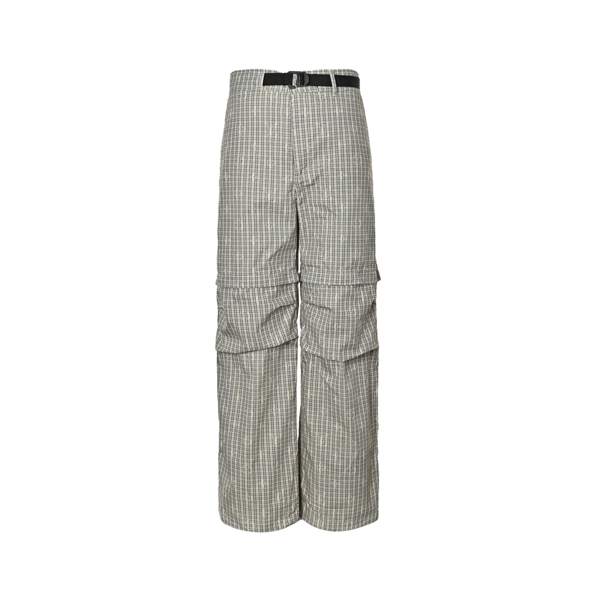 Louis Vuitton plaid detachable two-wear trousers