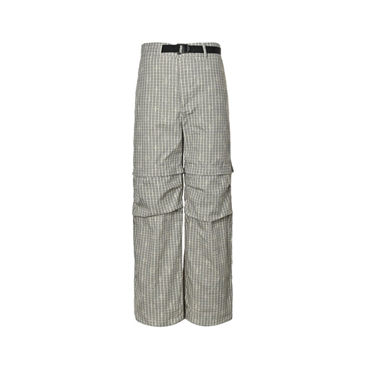 Louis Vuitton plaid detachable two-wear trousers