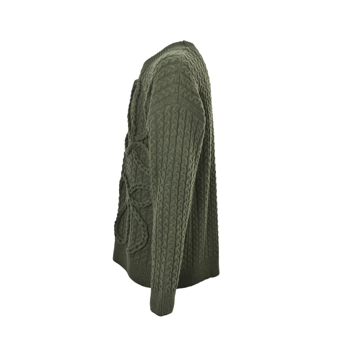 Loewe/Luoyiwei Anagram twist knitted sweater