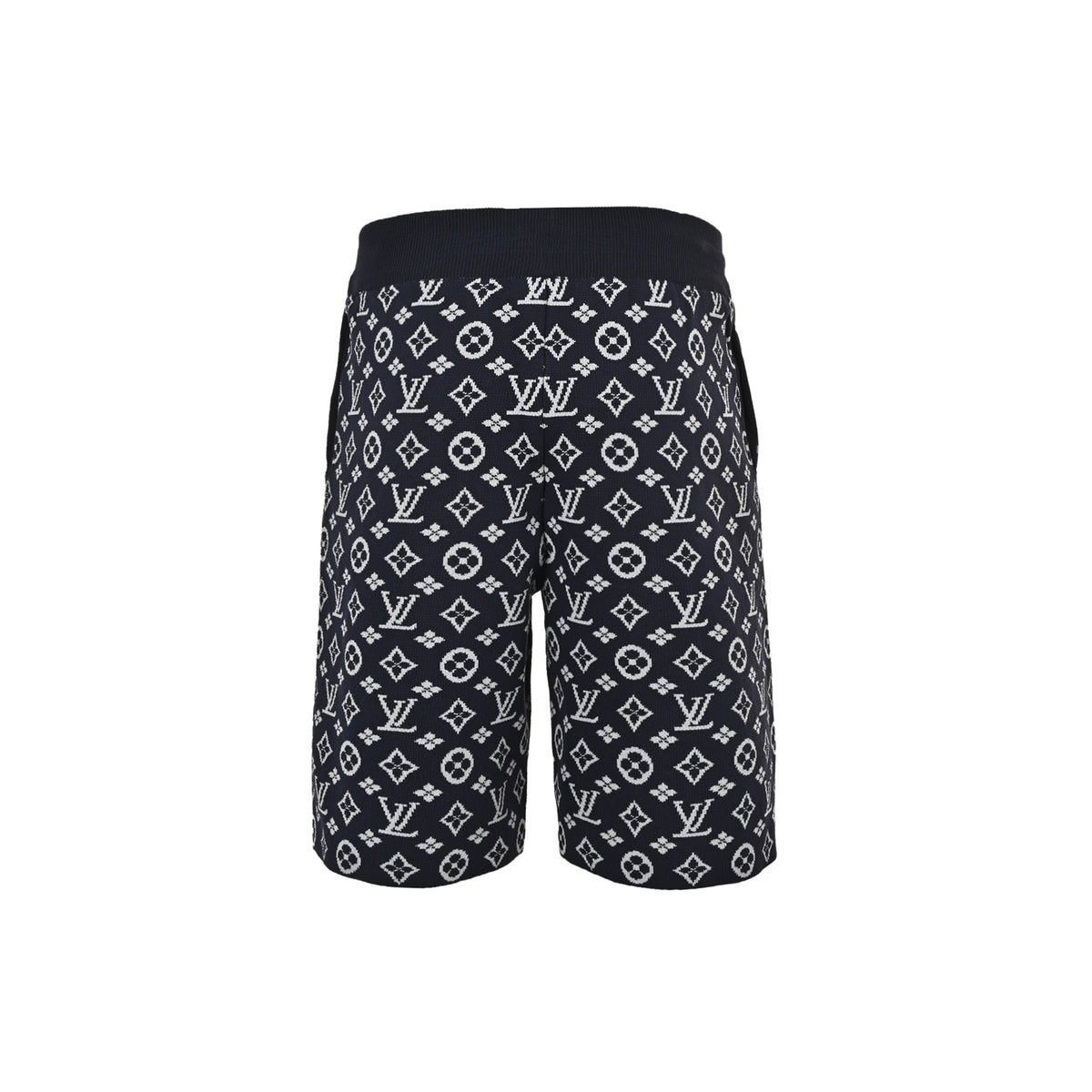 Louis Vuitton full-frame old flower jacquard knitted shorts