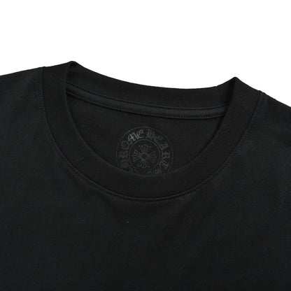 Chrome Hearts/Chrome Heart half-full cross print short-sleeved black
