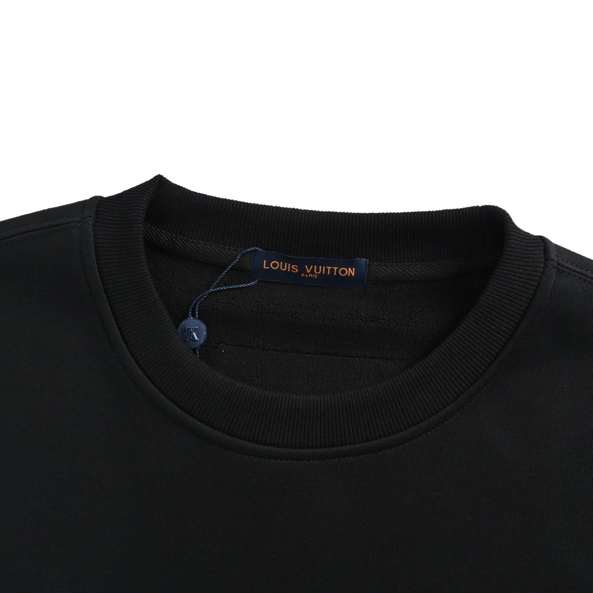 Louis Vuitton 25Fw badge crew neck sweatshirt