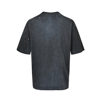 Acne Studios distressed sandblasted washed short sleeves