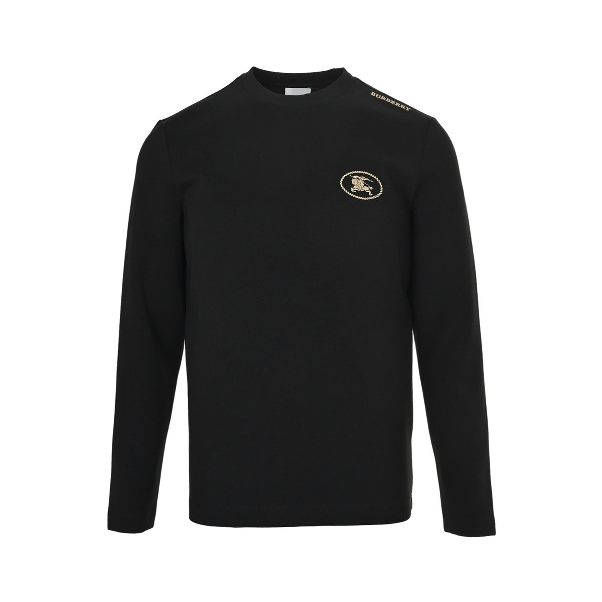 Burberry 25ss circle war horse embroidery shoulder letter embroidery long sleeves