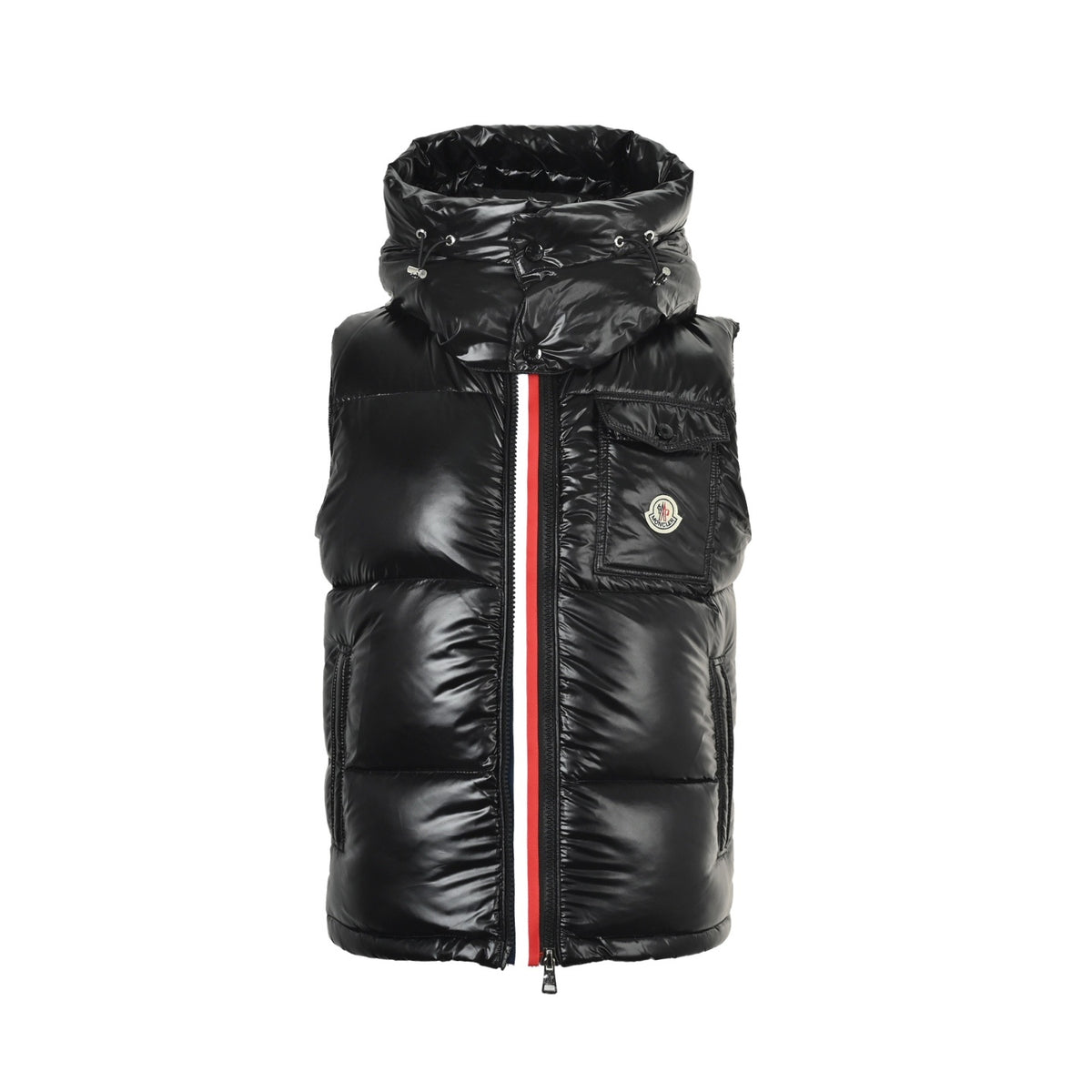 Moncler/Mask Rainbow Web Zipper Hooded Vest