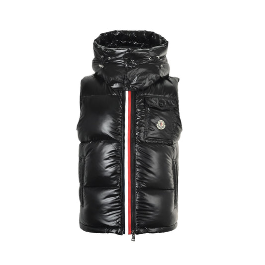 Moncler/Mask Rainbow Web Zipper Hooded Vest
