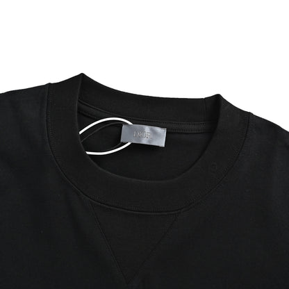 Dior gradient all-over printed silver line short sleeves