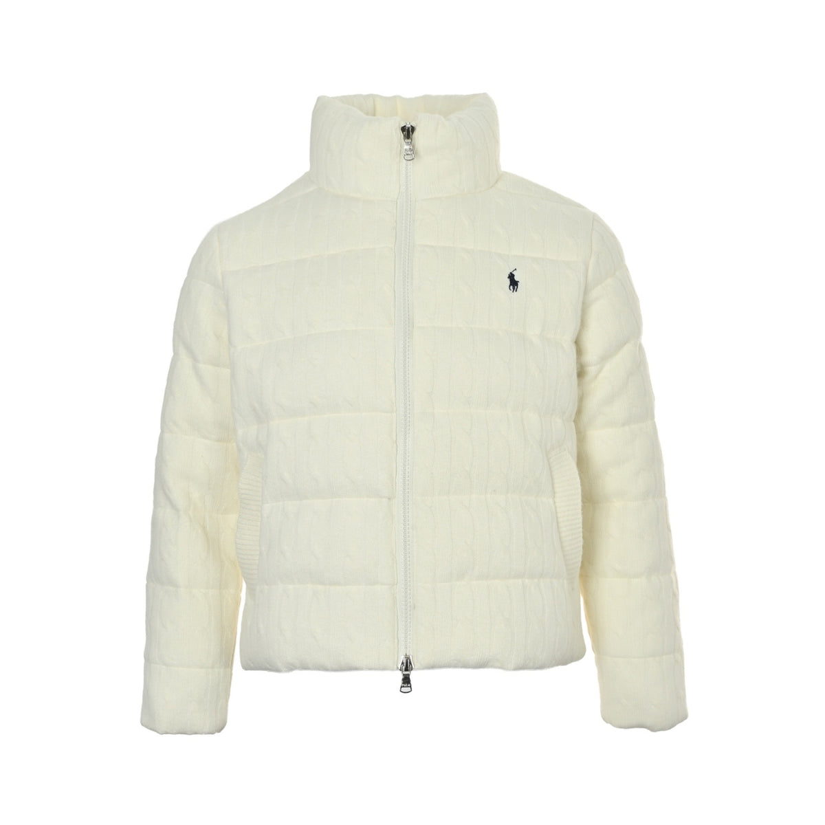 Ralph Lauren wool knitted bread down jacket