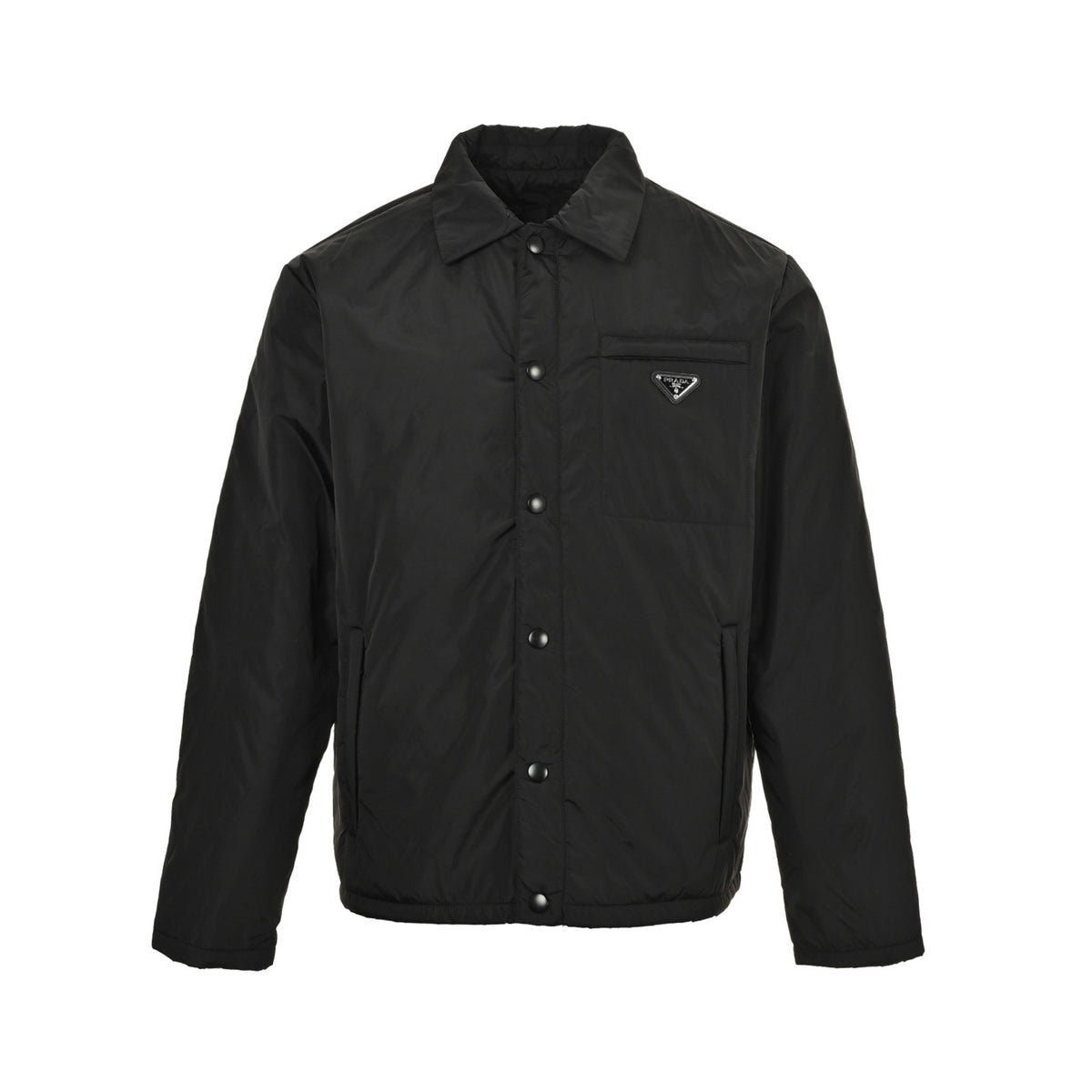 Prada regenerated nylon lightweight cotton jacket