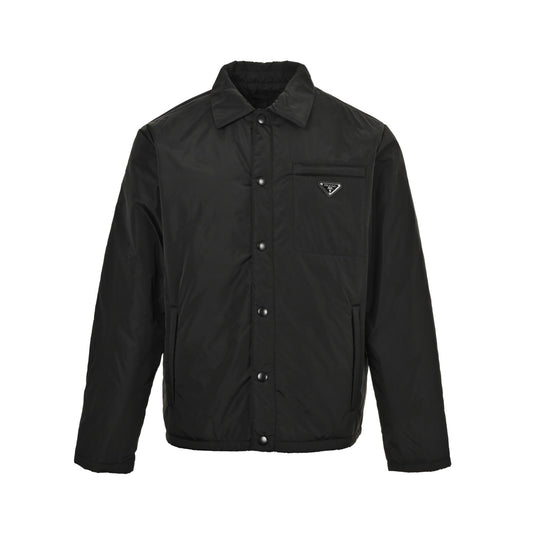 Prada regenerated nylon lightweight cotton jacket