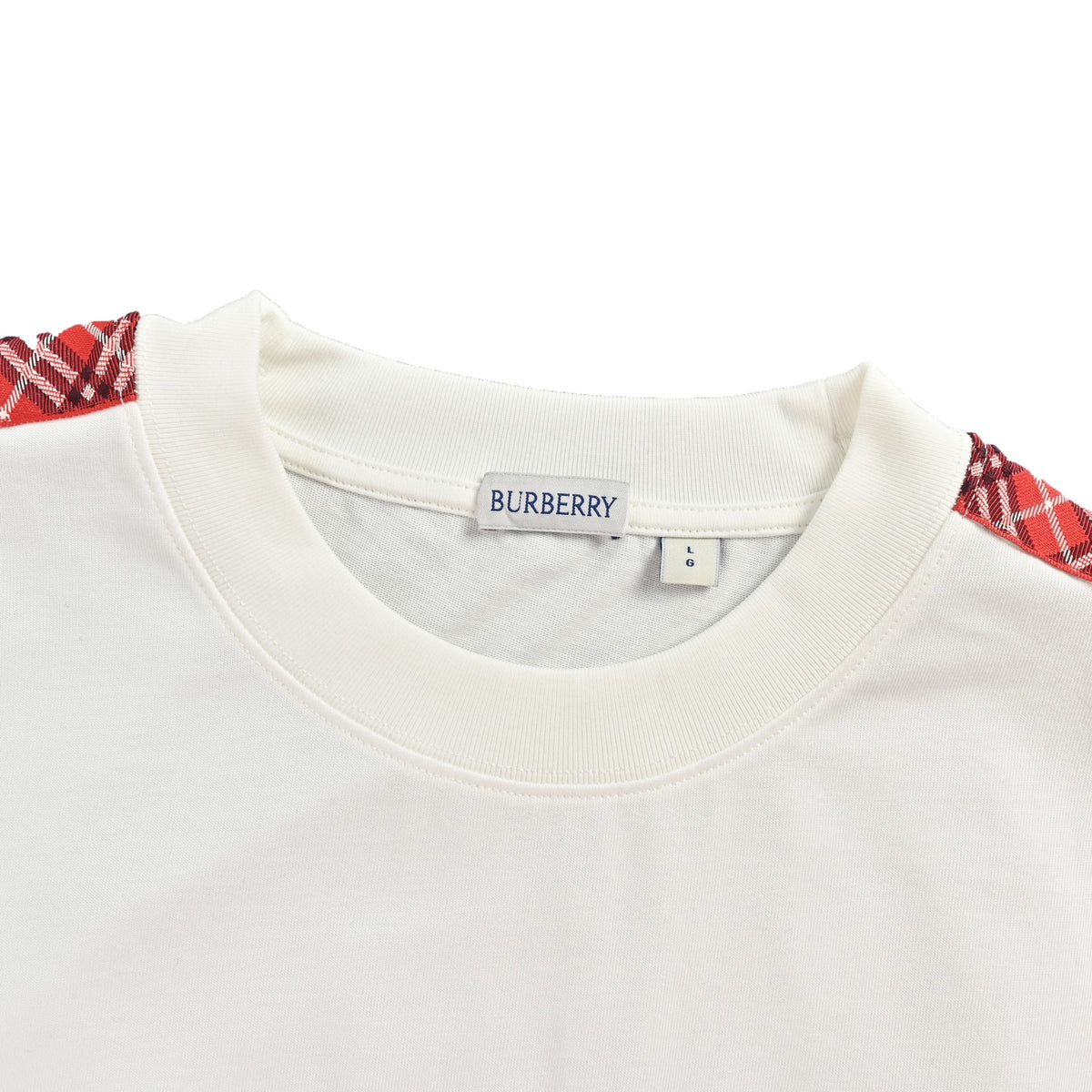 Burberry New Year's Eve Collection Red Ribbon Check Short Sleeves
