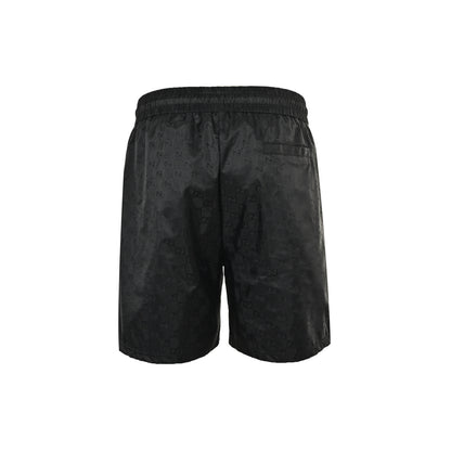 Gucci dark pattern old flower jacquard beach shorts
