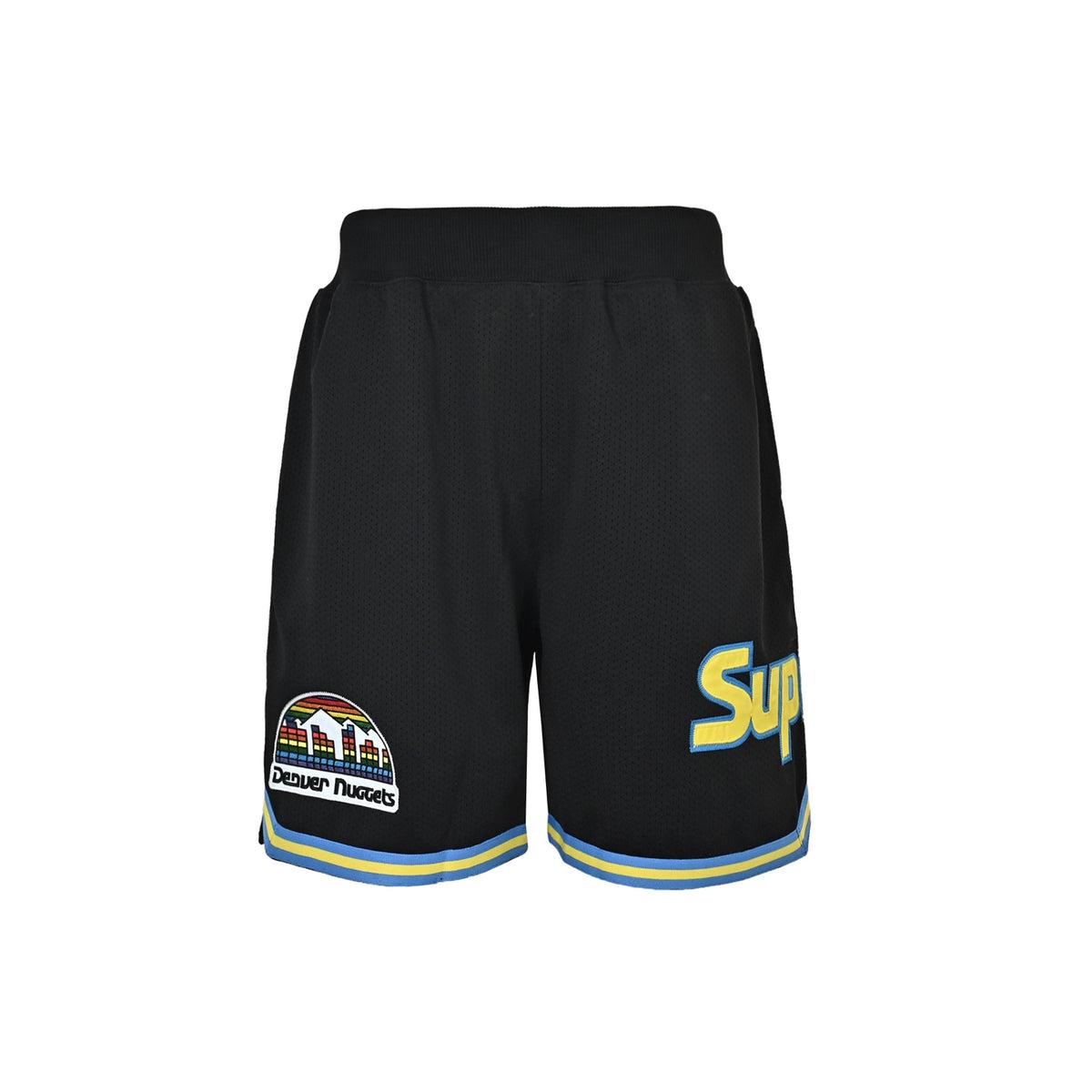 Supreme nuggets side stripe embroidered shorts