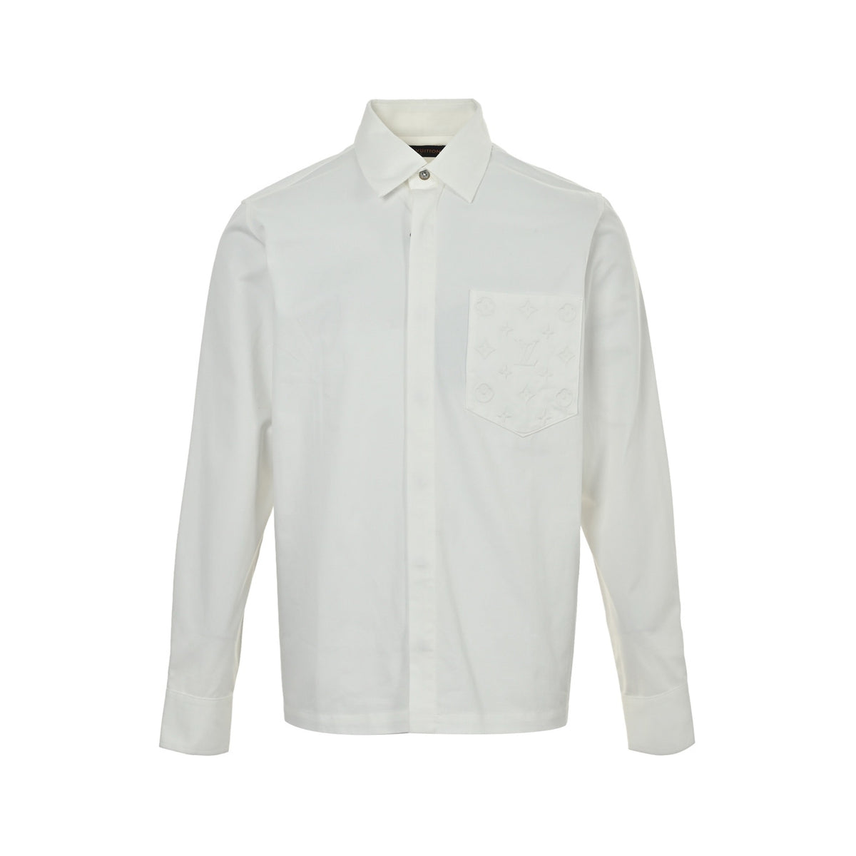 Louis Vuitton 26ss pocket old flower embossed shirt