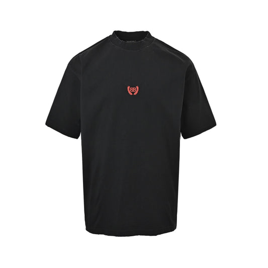 Balenciaga 25ss wheat ear WFP embroidered short sleeves