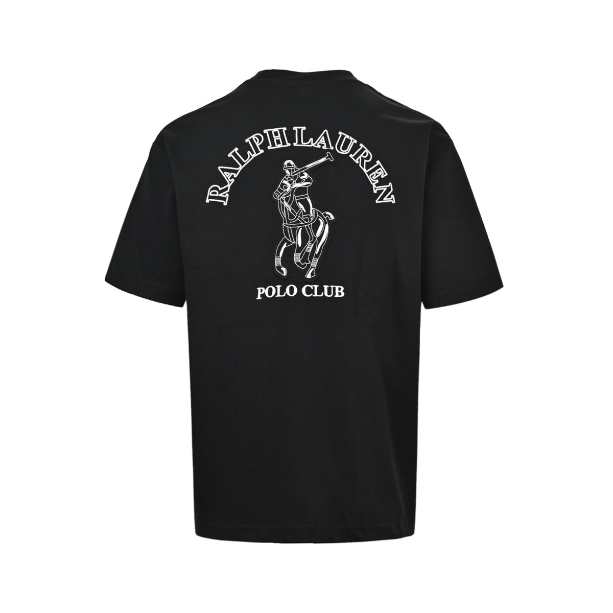 Ralph Lauren 26ss back war horse embroidered short sleeves