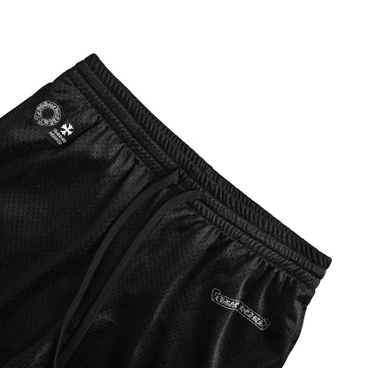Chrome Hearts/Chrome Heart Glitter Sanskrit Hockey Mesh Pants