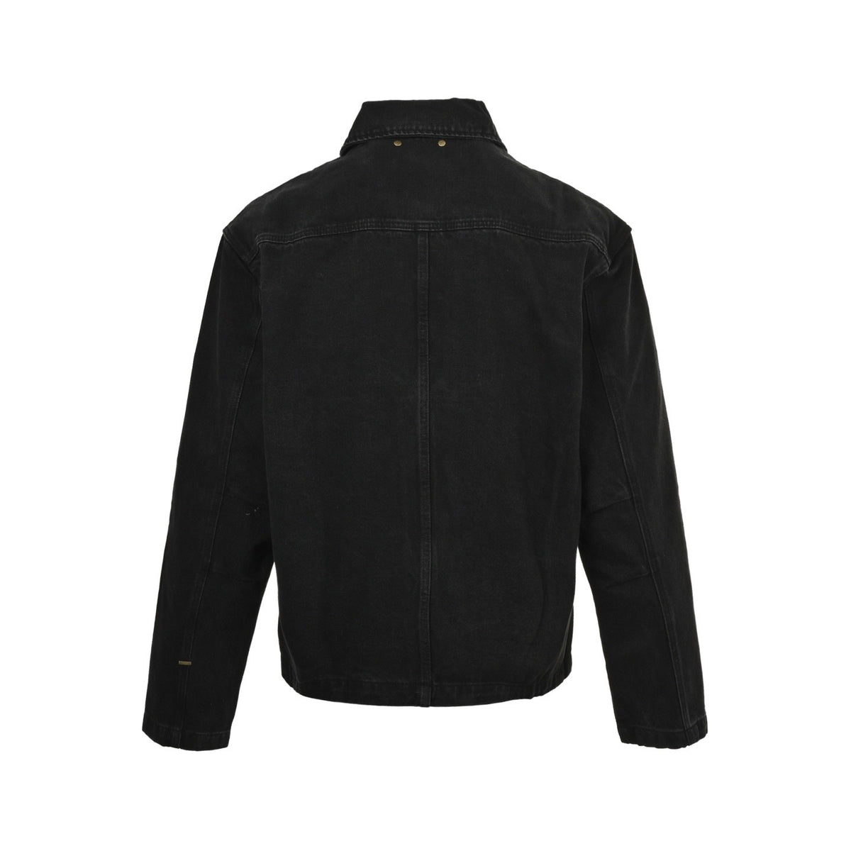 Louis Vuitton presbyopic embossed washed denim jacket
