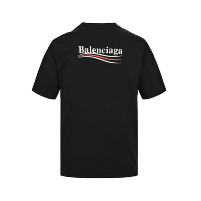 Balenciaga classic cola wave print short sleeves