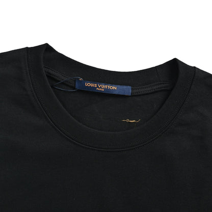 Louis Vuitton 26ss chain letter logo printed short sleeves
