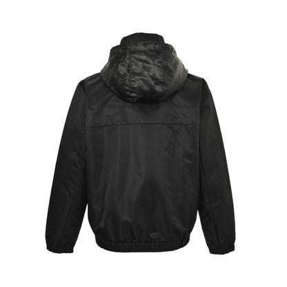 Louis Vuitton single-sided stitching solid color hooded jacket jacket