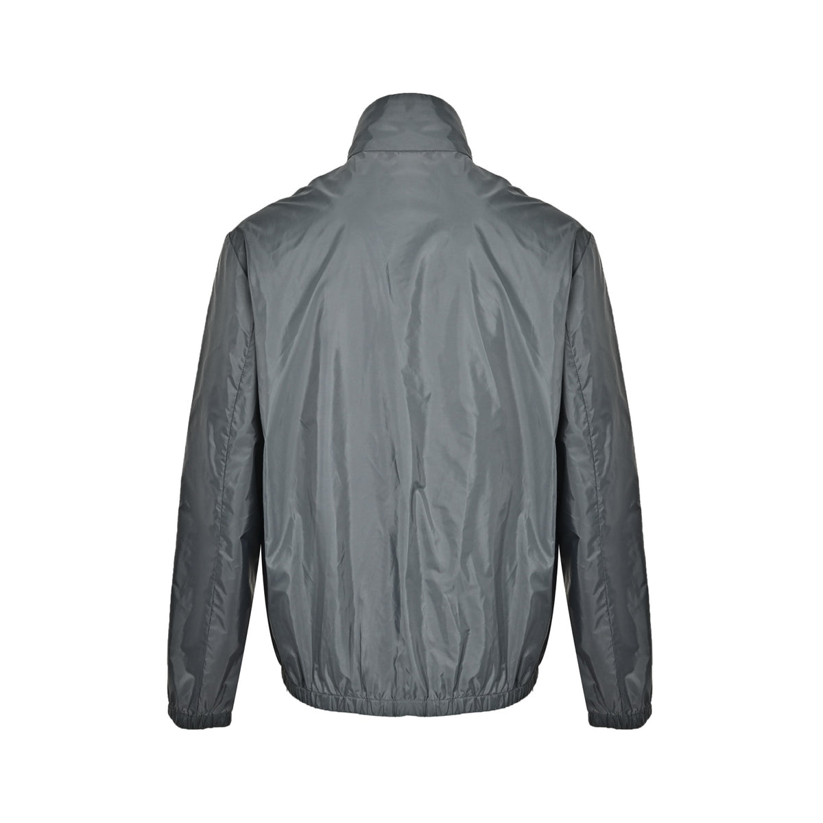 Prada contrast line trim stand collar jacket
