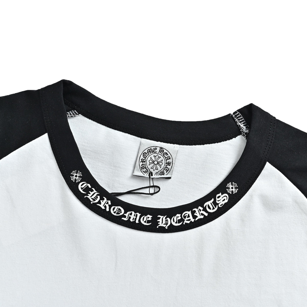 Chrome Hearts/Chrome Heart Sanskrit neckline color matching long sleeves
