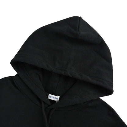Burberry 25Fw back circle war horse print hooded sweatshirt