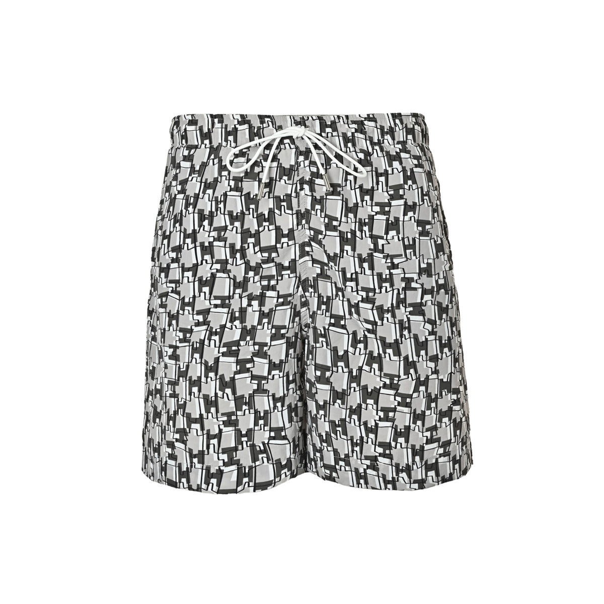 Hermes Paris Hermès all-over logo nylon shorts