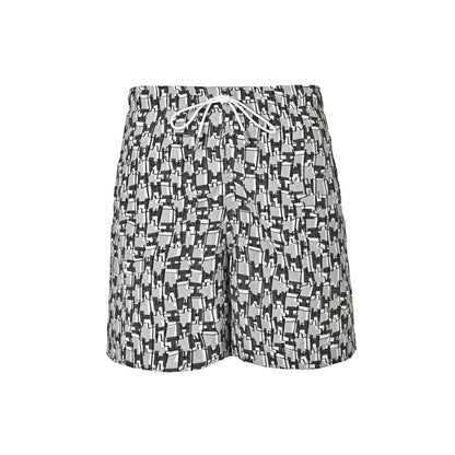 Hermes Paris Hermès all-over logo nylon shorts