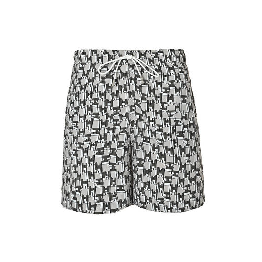Hermes Paris Hermès all-over logo nylon shorts