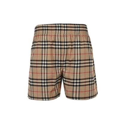 Burberry classic white-edged webbing plaid shorts