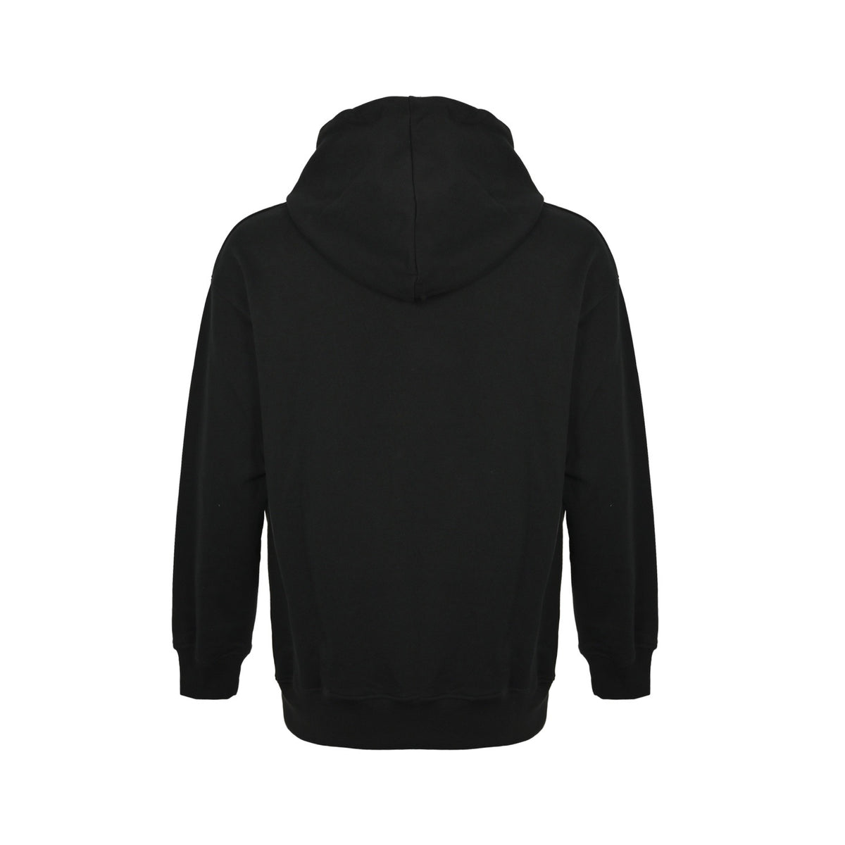 Fendi 25Fw three-dimensional mesh double F embroidered hooded sweatshirt
