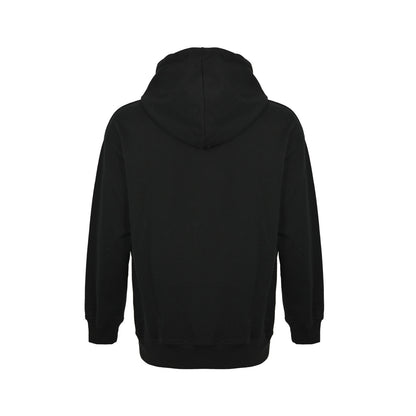 Fendi 25Fw three-dimensional mesh double F embroidered hooded sweatshirt