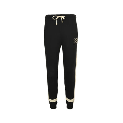 Loewe/Loewei embroidered logo braided webbing trousers