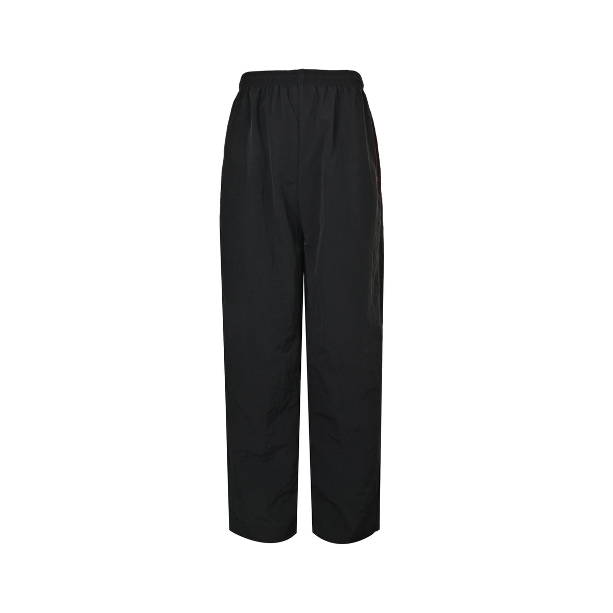 Balenciaga 3M black and red stitching embroidered sports trousers